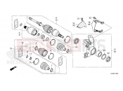HONDA PIONEER 520 (SXS520MR) 2024 F-16 FRONT KNUCKLE/FRONT DRIVESHAFT