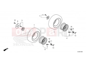 HONDA PIONEER 520 (SXS520MR) 2024 F-20 WHEEL