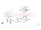 HONDA PIONEER 520 (SXS520MR) 2024 F-35 REAR ARM