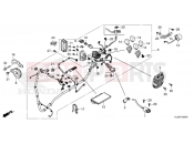 HONDA PIONEER 520 (SXS520MR) 2024 F-45 WIRE HARNESS