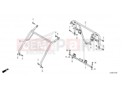 HONDA PIONEER 520 (SXS520MR) 2024 F-47 ROLL BAR