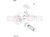 SUZUKI DR-Z400E K6 (2006) (E01) 47 - RH HANDLE LEVER (WITH OUT E24)