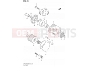 SUZUKI DR-Z400E K7 (2007) (E01) 15 - OIL PUMP