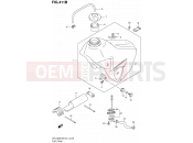 SUZUKI DR-Z400E K7 (2007) (E01) 41B - FUEL TANK (MODEL K7)