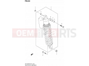 SUZUKI DR-Z400E K7 (2007) (E01) 64 - REAR SHOCK ABSORBER (E24)