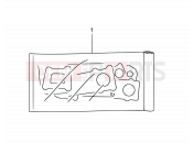SUZUKI DR-Z400E K7 (2007) (E03,E28,E33) 1 - GASKET SET
