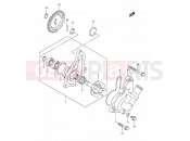 SUZUKI DR-Z400E K7 (2007) (E03,E28,E33) 18 - WATER PUMP