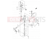 SUZUKI DR-Z400E K7 (2007) (E03,E28,E33) 54 - REAR MASTER CYLINDER