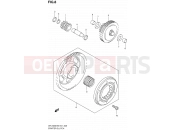 SUZUKI DR-Z400E K7 (2007) (E24) 8 - STARTER CLUTCH