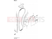 SUZUKI DR-Z400E K7 (2007) (E24) 11 - CAM CHAIN