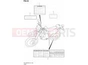 SUZUKI DR-Z400E K7 (2007) (E24) 53 - LABEL