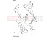 SUZUKI DR-Z400E K7 (2007) (E24) 57 - FRONT FORK BRACKET (E24)