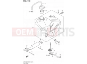 SUZUKI DR-Z400E K9 (2009) (E24) 41C - FUEL TANK (MODEL K9)
