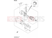 SUZUKI DR-Z400E K9 (2009) (E24) 23 - STARTING MOTOR