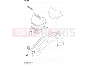 SUZUKI DR-Z400E K9 (2009) (E24) 44 - FRONT FENDER (E24)