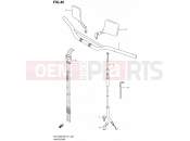 SUZUKI DR-Z400E K9 (2009) (E24) 46 - HANDLEBAR (E24)
