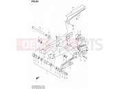 SUZUKI DR-Z400E K9 (2009) (E24) 62 - REAR SWINGING ARM