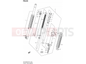 SUZUKI DR-Z400E K9 (2009) (E24) 55 - FRONT FORK DAMPER