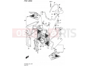 SUZUKI DR-Z400E L5 (2015) (E24) 185A - RADIATOR