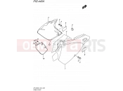 SUZUKI DR-Z400E L5 (2015) (E24) 445A - FRAME COVER