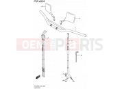 SUZUKI DR-Z400E L5 (2015) (E24) 462A - HANDLEBAR
