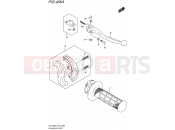 SUZUKI DR-Z400E L5 (2015) (E24) 468A - RH HANDLE LEVER
