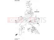SUZUKI DR-Z400E L5 (2015) (E24) 474A - REAR FENDER