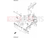 SUZUKI DR-Z400E L5 (2015) (E24) 541A - REAR SWINGINGARM