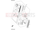 SUZUKI DR-Z400E L5 (2015) (E24) 521A - FRONT FORK DAMPER