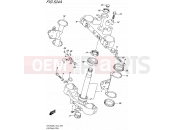 SUZUKI DR-Z400E L5 (2015) (E24) 524A - STEERING STEM