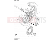 SUZUKI DR-Z400E L5 (2015) (E24) 530A - FRONT WHEEL