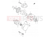 SUZUKI DR-Z400E Y (2000) (E01) 15 - OIL PUMP