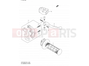 SUZUKI DR-Z400E Y (2000) (E01) 40 - RH HANDLE LEVER (WITH OUT E24)