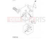 SUZUKI DR-Z400E Y (2000) (E01) 41 - LEFT HANDLE LEVER (DR-Z400Y/K1/K2/K3/K4 E01)