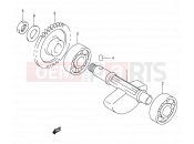 SUZUKI DR-Z400E Y (2000) (E03,E28,E33) 9 - CRANK BALANCER