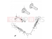 SUZUKI DR-Z400E Y (2000) (E03,E28,E33) 10 - CAM SHAFT - VALVE