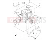 SUZUKI DR-Z400E Y (2000) (E03,E28,E33) 13 - AIR CLEANER