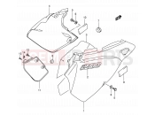 SUZUKI DR-Z400E Y (2000) (E24) 37 - FRAME COVER (MODEL Y)