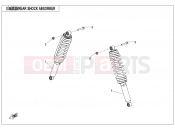 CFMOTO UFORCE 1000 (CF1000UTR-3) REAR SHOCK ABSORBER - F06-2