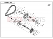 CFMOTO UFORCE 1000 (CF1000UTR-3) CVT ASSY - E05-V2