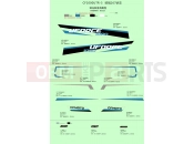 CFMOTO UFORCE 1000 (CF1000UTR-3) DECAL KITS(2021, MATTE TITANIUM GREY) - F19-2-B