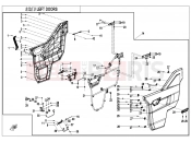 CFMOTO UFORCE 1000 (CF1000UTR-3) LEFT DOORS - F37-2-V5