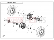 CFMOTO UFORCE 1000 (CF1000UTR-3) REAR WHEEL - F11