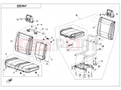 CFMOTO UFORCE 1000 (CF1000UTR-3) SEAT - F13