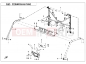 CFMOTO 2023 UTV UFORCE 1000 (CF1000UTR-3) BUMPER @^ CAB FRAME - F23-V2
