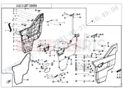 CFMOTO 2023 UTV UFORCE 1000 (CF1000UTR-3) LEFT DOORS - F37-2
