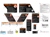 CFMOTO 2024 UTV UFORCE 1000 (CF1000UTR-3) WARNING DECAL KITS(Turkey) - F19-1-B