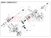 CFMOTO 2024 UTV UFORCE 1000 (CF1000UTR-3) TRANSMISSION SYSTEM(2) - E06-2-V5