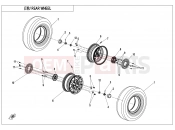 CFMOTO 2025 UTV UFORCE 1000 (CF1000UTR-3) REAR WHEEL - F11