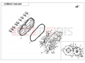 CFMOTO 2025 UTV UFORCE 1000 (CF1000UTR-3) CVT CASE ASSY. - E01-3